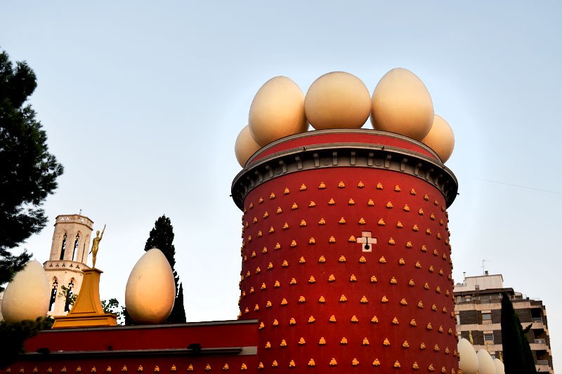 Salvador Dali muziejaus išorė