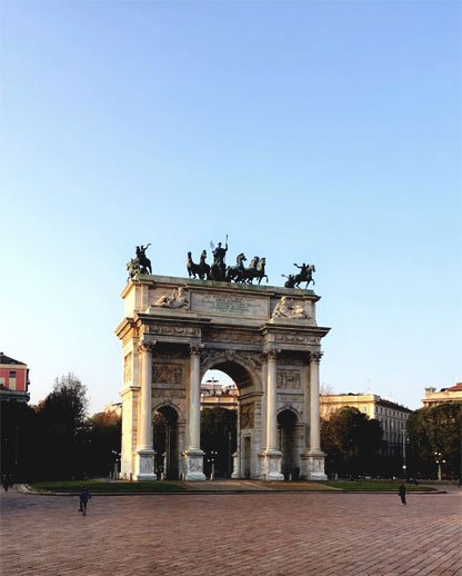 Taikos arka Milane