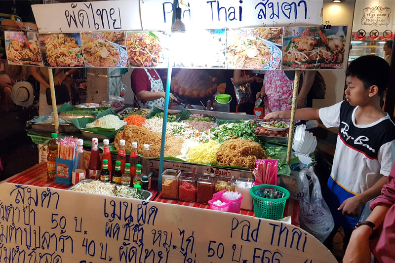 Gatvės maistas Tailande